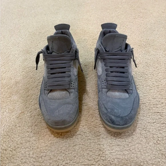 Nike Grey Suede Retro Sneaker - Iconic Collaboration Style